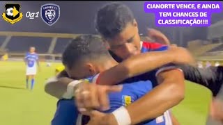 So Bernardo 0x1 Cianorte  Copa Sulsudeste 2026  4 Rodada