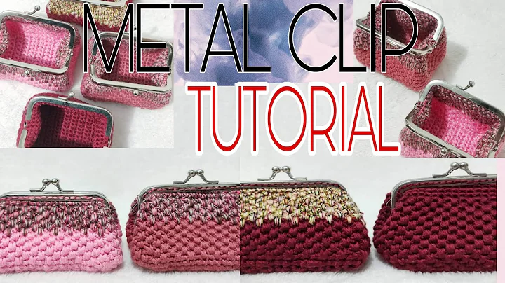 Learn to Make a Stylish Metal Clasp Crochet Wallet!