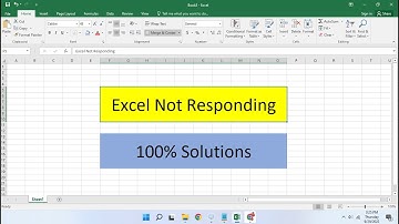 Excel Not Responding | Excel Hang Issue in Windows | 100% Solutions