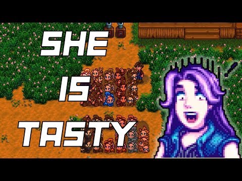 Abigail Tasted Delicious | Stardew Valley People Seeds Mod | Rebus Plays