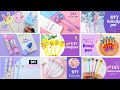 12 Easy cute pen decoration/how to make paper pen /cute pen decoration /DIY Paper pen idea