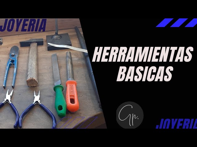 ▷ HERRAMIENTAS PARA JOYERÍA ARTESANAL - APRENDER JOYERIA ONLINE