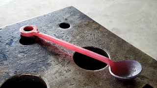 Forging a Coffee Scoop