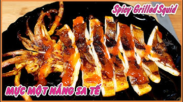 MỰC KHÔ MỘT NẮNG. Cách Làm Mực Sấy Khô Nướng Sa Tế Ngon Đãi Tiệc Gia Đình. TastySagofa