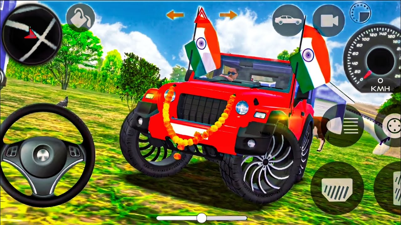 Modified Mahindra😈 Thar Car Games: Indian Cars   (Gadi Wala Game) - Car Game Android Gameplay⚡  2026