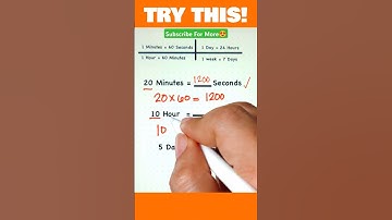 Time Convertion #MathTricksTutorial #maths #tutorial #mathematics #shorts #education #foryou #tricks