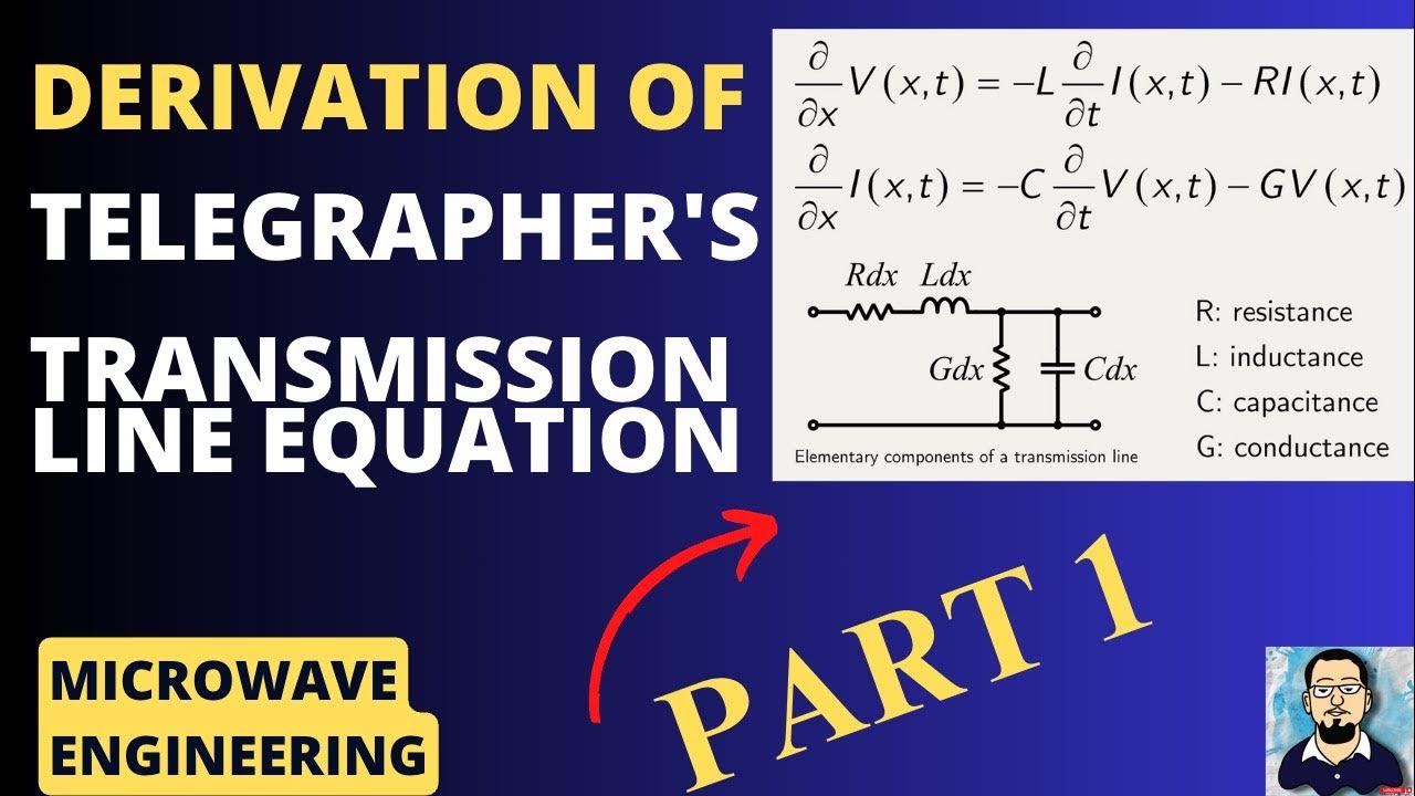 Telegrapher's Equation Transmission Line Derivation in Time and Phasor