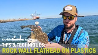 How to Fish Rock Walls for Flathead - How to Catch Flathead on Soft Plastics