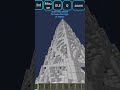 Eiffel tower 🗼 in Minecraft #minecraft #gaming #eiffeltower #paris