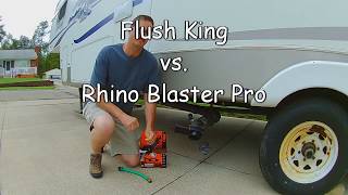Flush King vs Rhino Blaster Pro