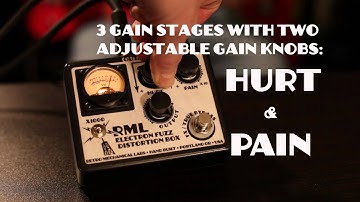 Retro Mechanical Labs Electron Fuzz Distortion Pedal