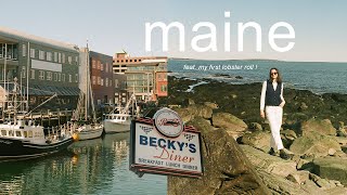 maine vlog | cute week on the coast