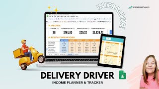 Food and Grocery Delivery Drivers Income & Mileage Tracker Walkthrough screenshot 5