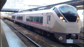 【4K高画質】【E657系K13編成  KY出場回送（指定保全）】E657系ｶﾂK13編成が小山駅14番線を通過するシーン（回8725M）2024.2.26〜ジョイント音最高！〜