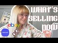 WHAT'S SELLING NOW | poshmark, eBay & mercari | 20 recent sales ♻️🤑 | Full Time Reseller