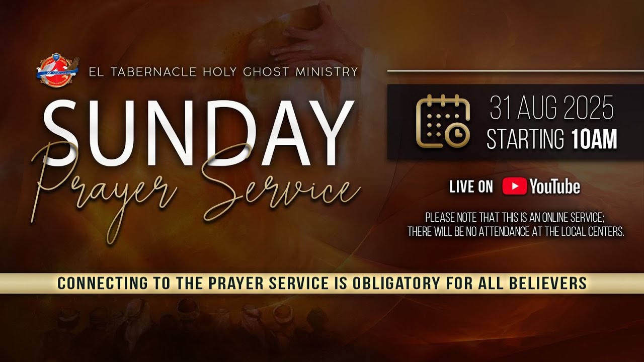 Special Sunday Morning Service | 31 August 2025 - YouTube