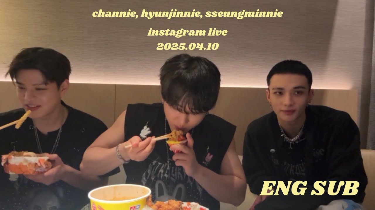 ( ENG SUB) STRAY KIDS INSTAGRAM LIVE 2025.04.10 DOMINATE LIMA PERU