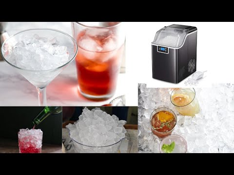 R.W.FLAME Nugget Ice Maker Machine Review   How to use Ice Maker Machine