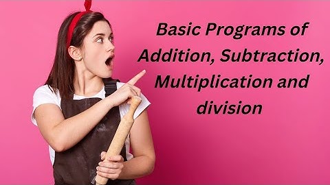 Part-1 : Introduction , Symbol And Program of Flowchart or Flowgorithm