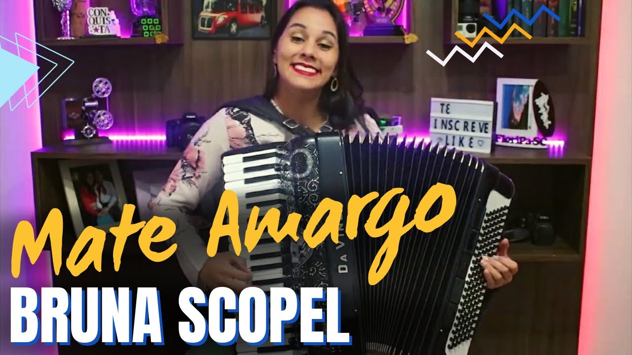 BRUNA SCOPEL TOCANDO MATE AMARGO