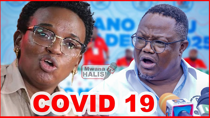 LISSU AWAVAA COVID 19,  ACHAMBUA UBUNGE WA VITI MAALUM....