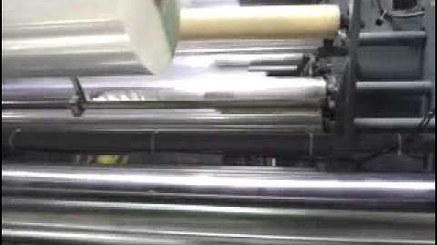 Converting Systems Inc. - GEC 1001D Winder Rebuild - Demo "Sheeting"