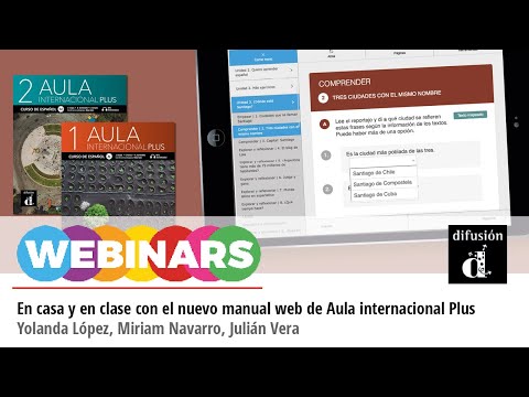 En casa y en clase con el nuevo manual web de Aula internacional Plus