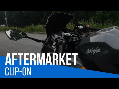 [Cak Pasang] Aftermarket Clip-On - Kawasaki Ninja 250 2018