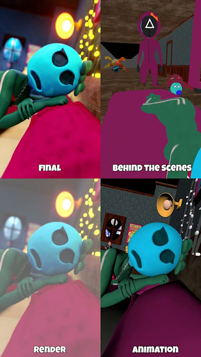 Doey The Doughgirl Dark Side in Squid Game 3 😈 (Behind The Scenes)