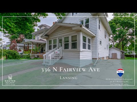 336 N Fairview Ave, Lansing, MI home video tour