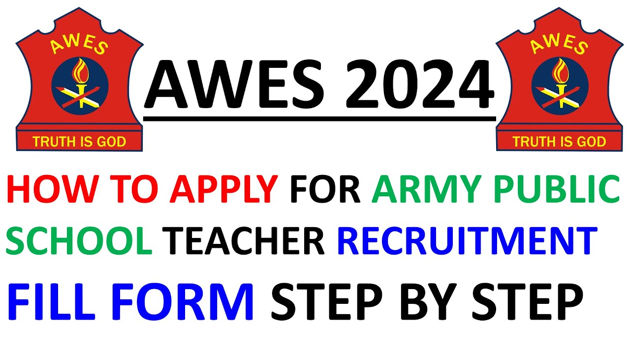 AWES 2024| How to fill AWES 2024 online form Step by Step - YouTube