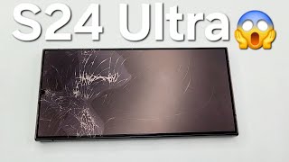 Samsung galaxy S24 ultra screen replacement || how to replace screen for Samsung s24 ultra 🤔