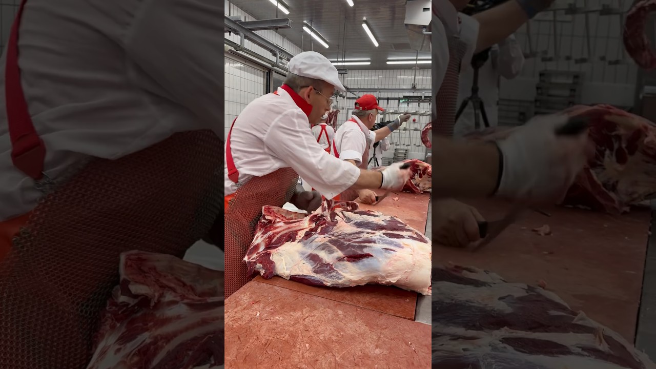 Настоящий профи по разделке мяса