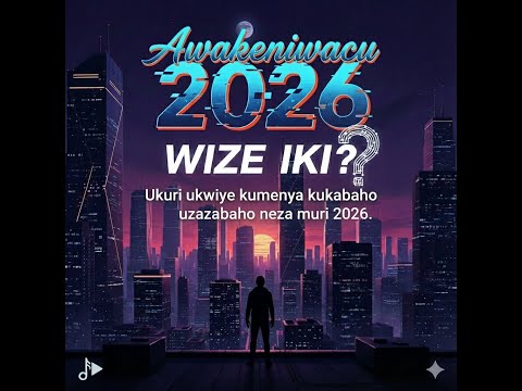 Awakeniwacu 2025 Wize Iki Happy New Year Of 2026 Official Music Lyrics 