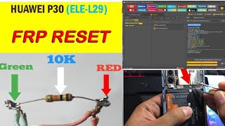 Huawei P30 ELE-L29  Remove FRP Lock Google Lock By Unlocktool