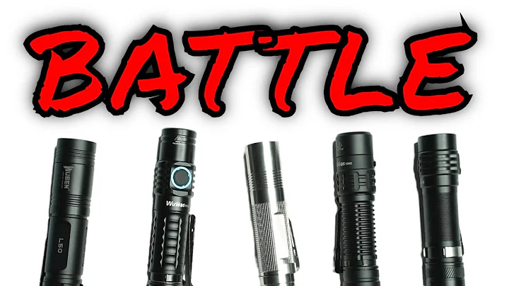 Flashlight Comparison: Wuben L50 vs. SC18 vs. Wurkkos FC12 vs. Wurkkos TD02 vs. Convoy S2+