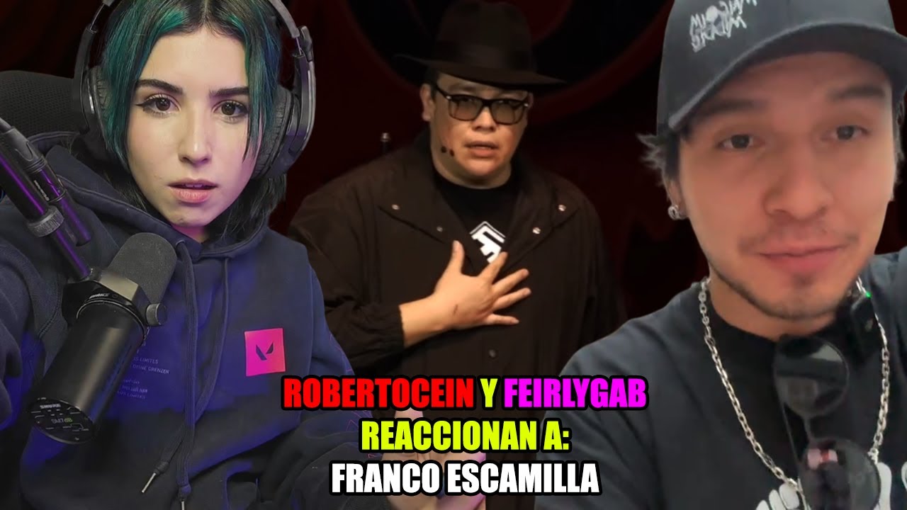 RobertoCein y  FeirlyGab reaccionan a Franco Escamilla en llamada