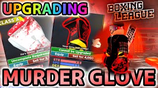 What will you get if you upgrade MURDER Glove? 【Roblox Boxing League】