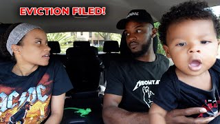 We're getting evicted