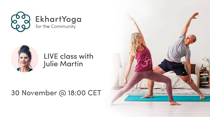 LIVE class with Julie Martin 30 November 2020