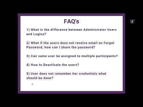 Probench How To Series - Add Login Users (Part 2 -  FAQ's)