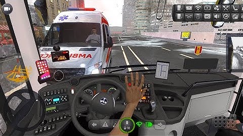 Bus Simulator Ultimate-MICHELIN X Coach Tires Added in Game-TEMSA MD9-Snowy Weather🌨️Mobile Gameplay