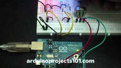 Arduino Projects - Arduino Police Strobe Light