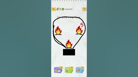 Tech gamer 13 : Draw 2 save level 137 || Compose a big flame || #shorts #draw2save #song