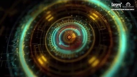 BOOM User Interface Sound Design Contest (using WHITE NOISE only)