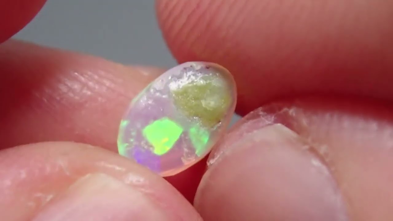 クリスタルオパール 0.34ct - 天然オパールルース・原石専門ショップ