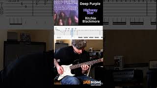 Deep Purple Highway Star Guitar Solo with TAB