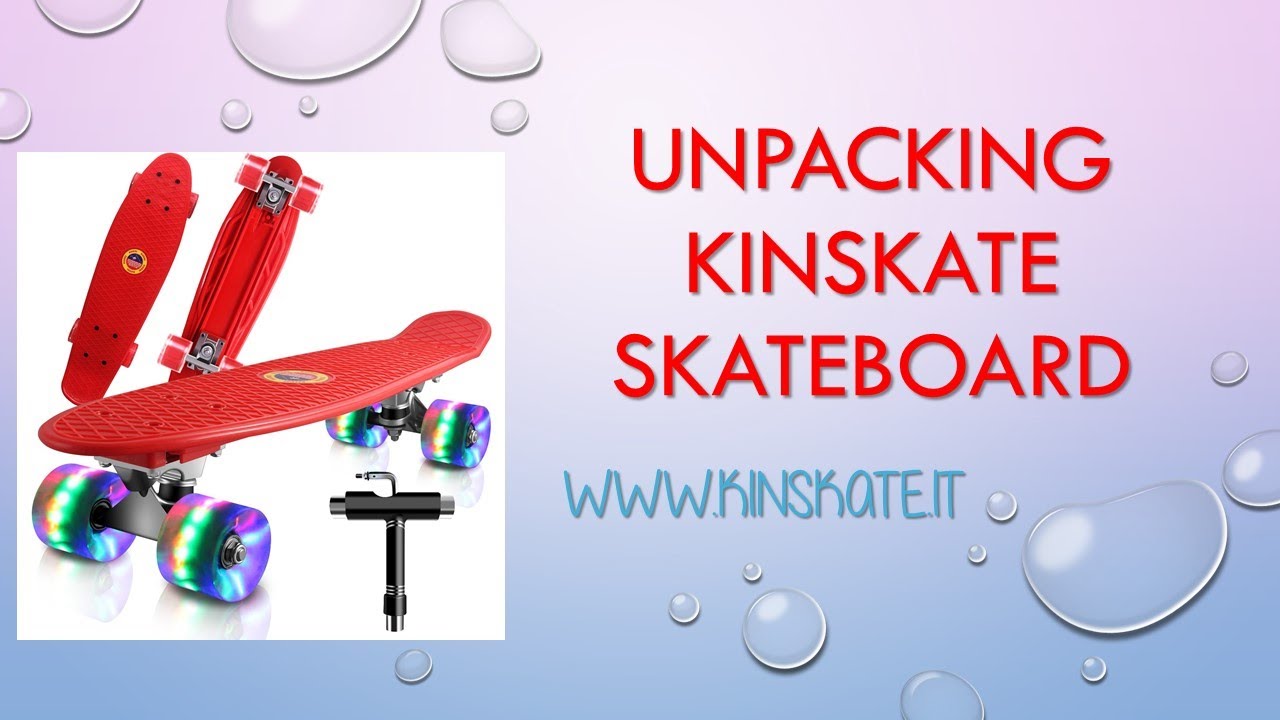 Unpacking Kinskate Skateboards www kinskate it