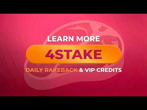 Stake Promo Code: 4STAKE for Daily Rakeback & VIP Rewards