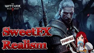 The Witcher 3 Wild Hunt - MOD SweetFX Realism Comparison ON/OFF